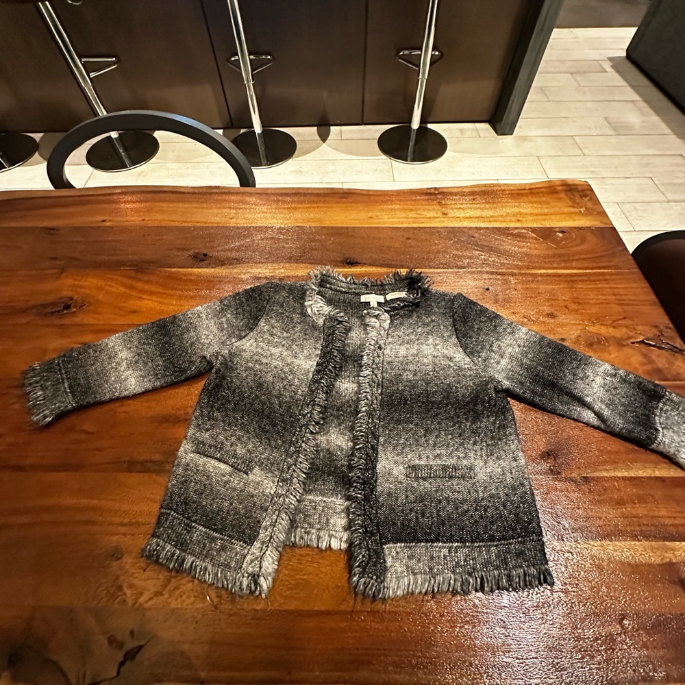 Olivia Pope Scandal Edition by the Limited Gray ombré Sweater (small)